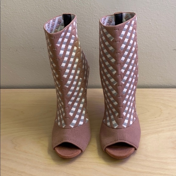 OPEN-TOE CLOTH BOOTIES ✨✨✨ - Picture 2 of 6